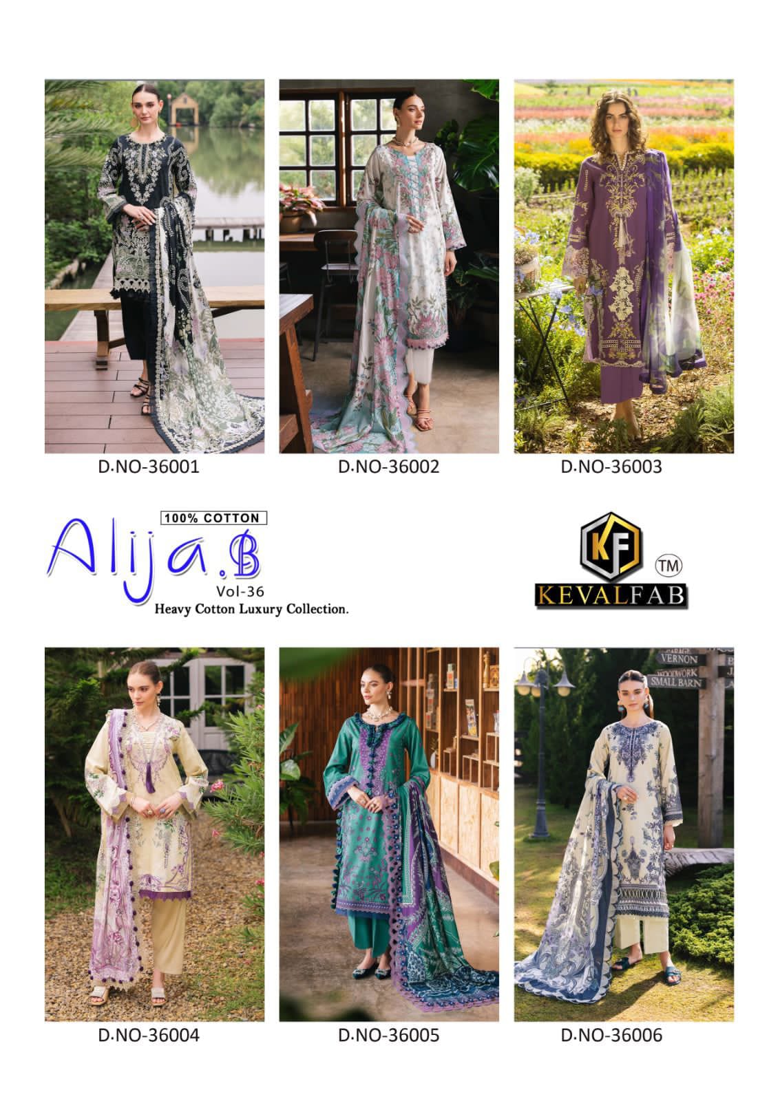 KEVAL FAB ALIJA B LAWN PAKISTANI READYMADE